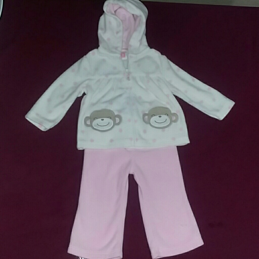 Carter's fleece outfit